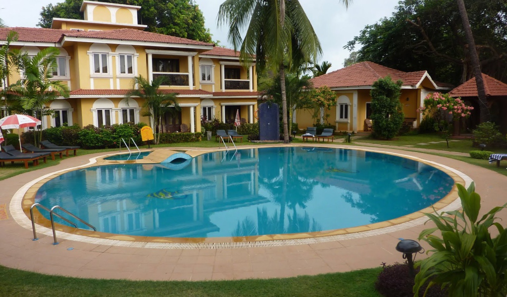 Красивые частные дома в Гоа