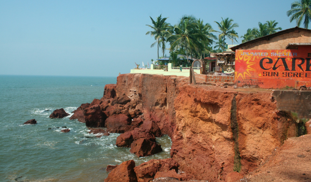 Красивый вид на Анджуну