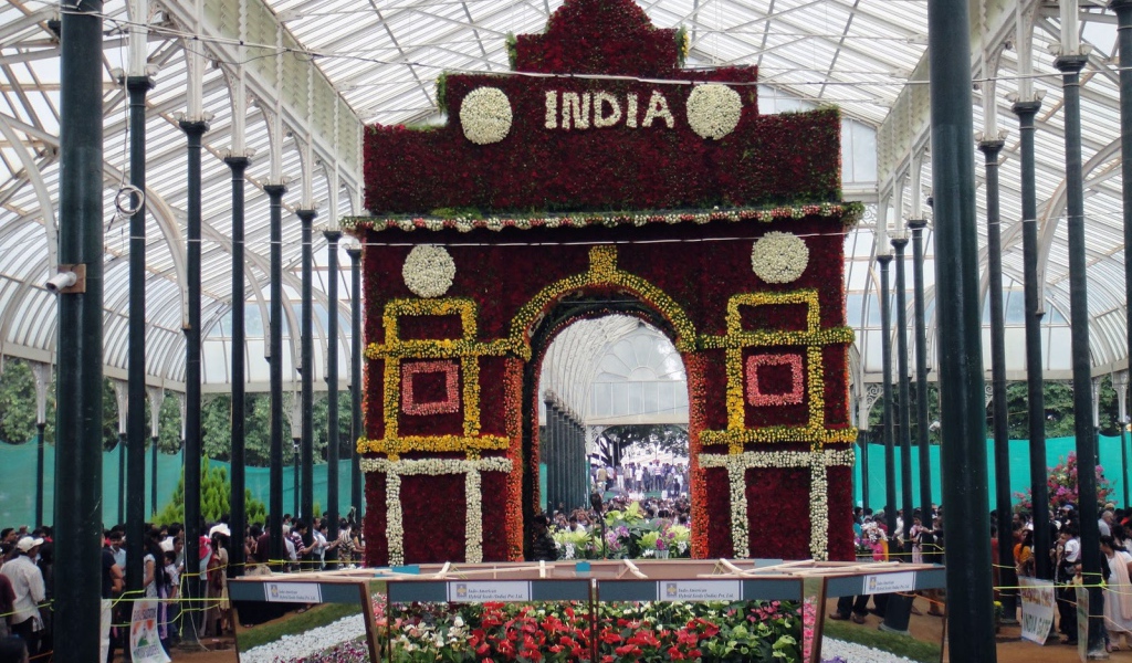 Шоу цветов в Бангалоре