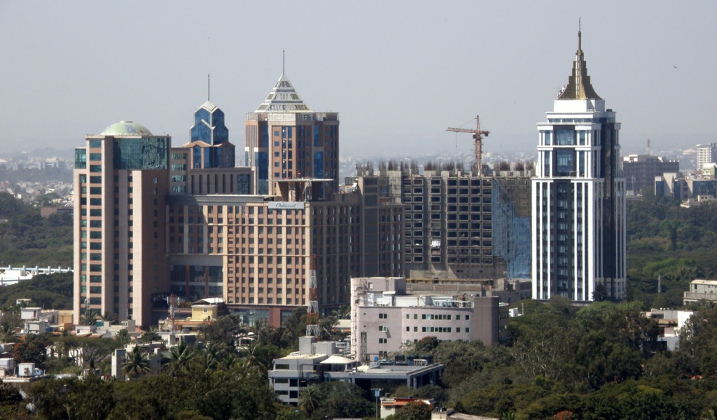 Высокие здания в Бангалоре