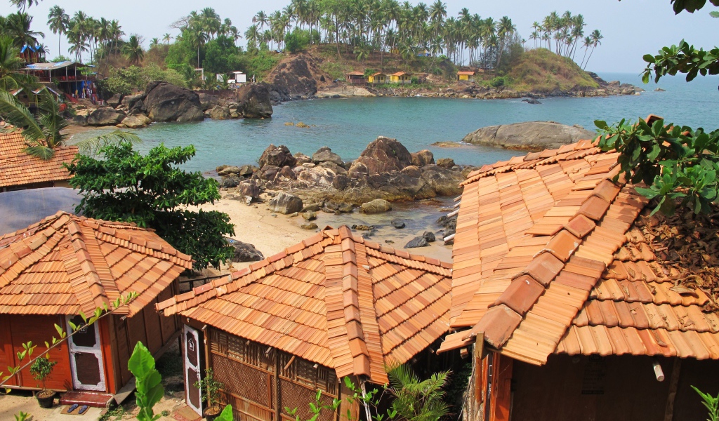 Маленькие дома в Гоа