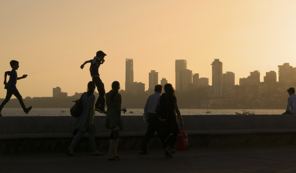 Отдых на пляже в Мумбае