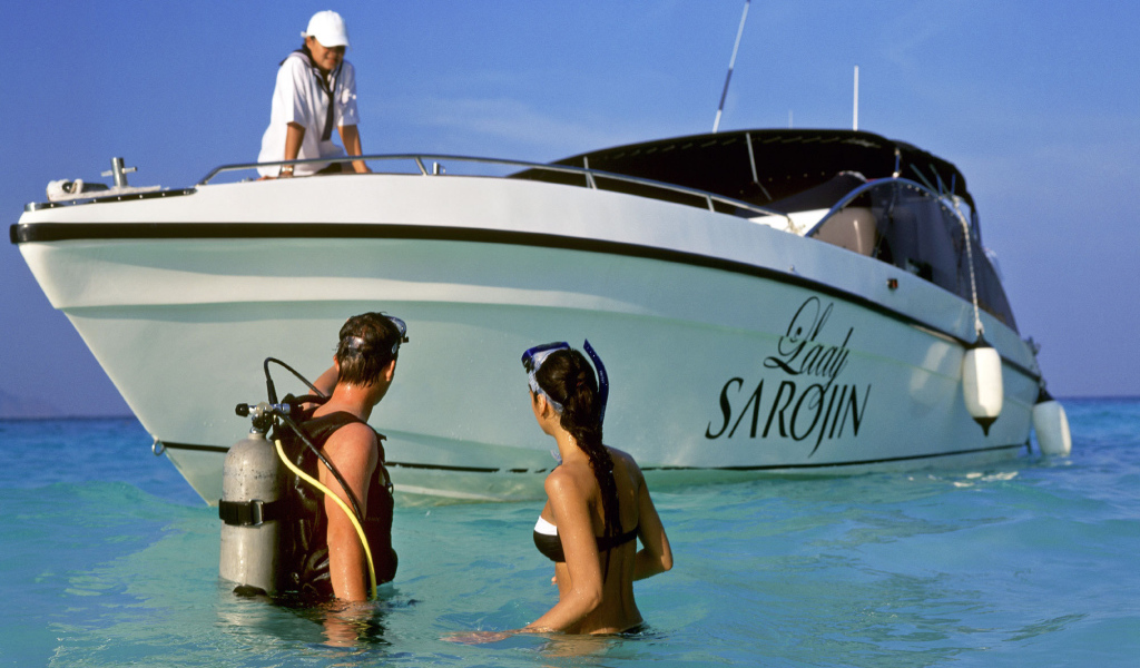 Туристы на Андаманских островах