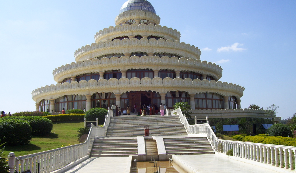 Необычная архитектура в Бангалоре