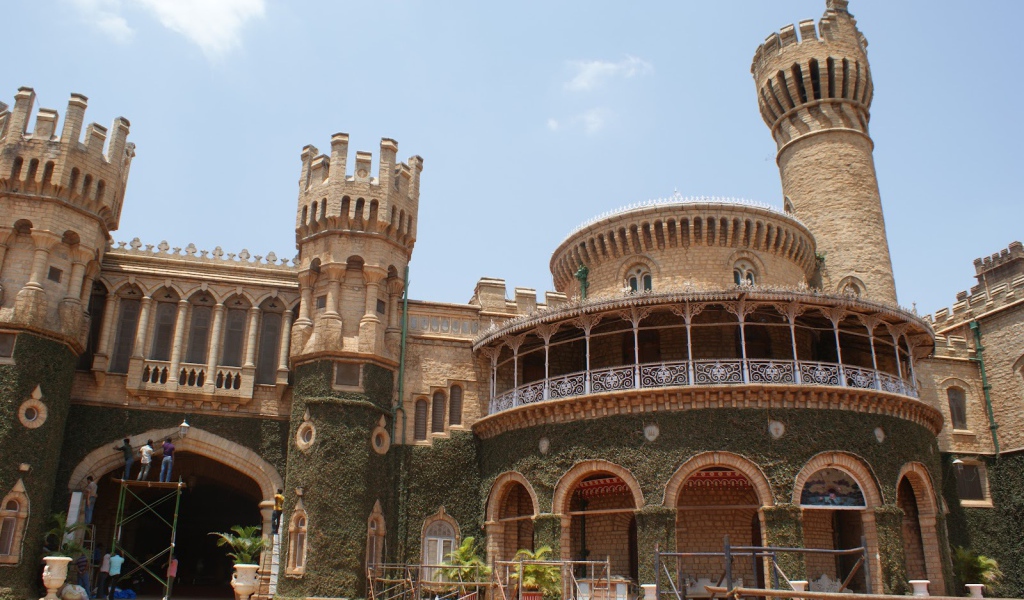 Необычный замок в Бангалоре