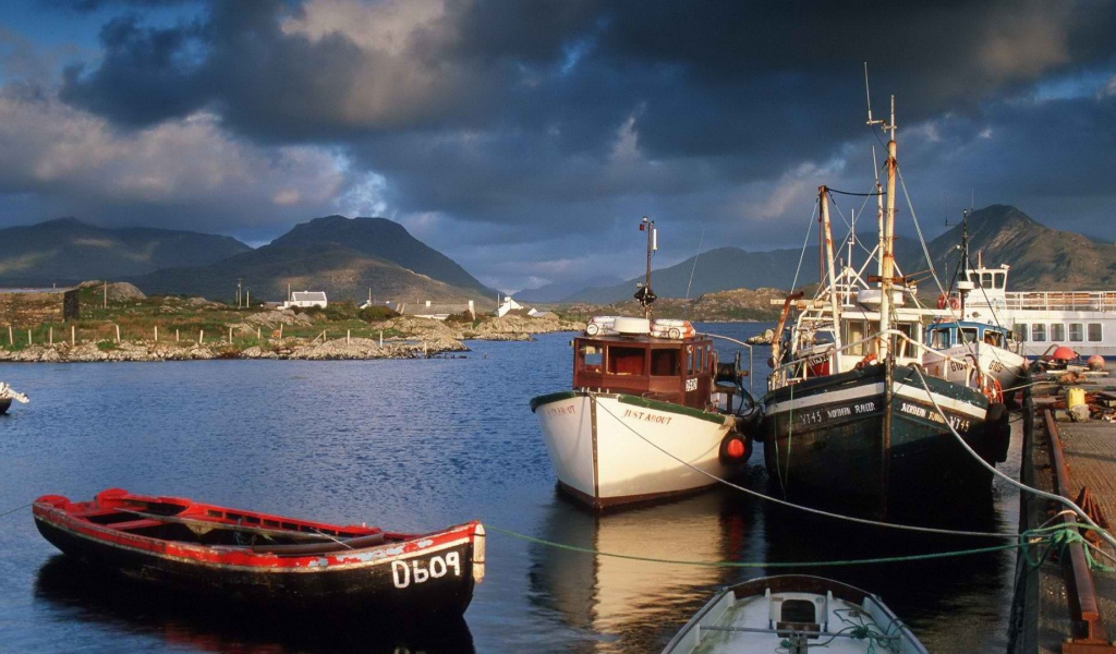 Причал в Ирландии