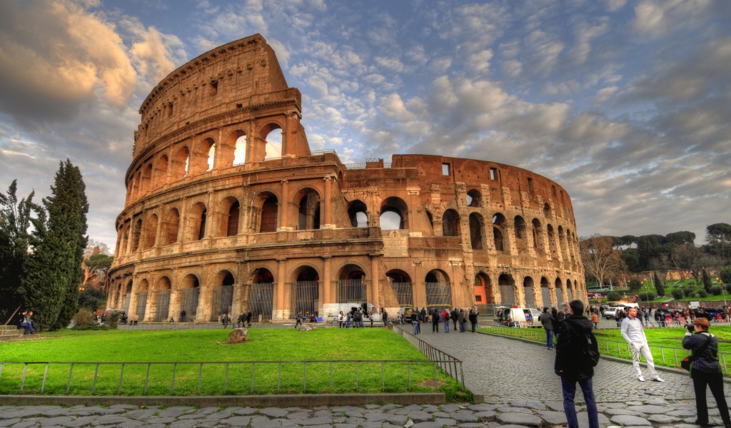 Удивительный Колизей в Риме, Италия