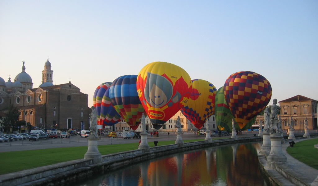 Фестиваль воздушных шаров в Падуе, Италия