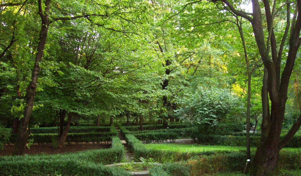 Ботанический сад в Парме, Италия