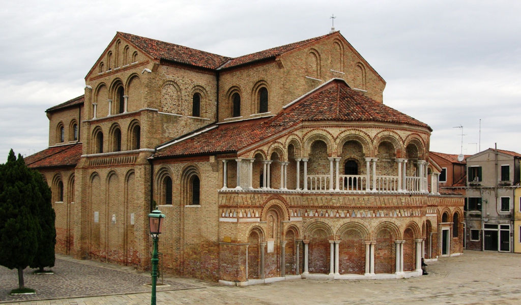 Католическая церковь на острове Мурано, Италия