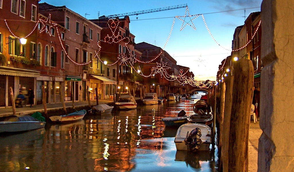 Рождественские каникулы на острове Мурано, Италия