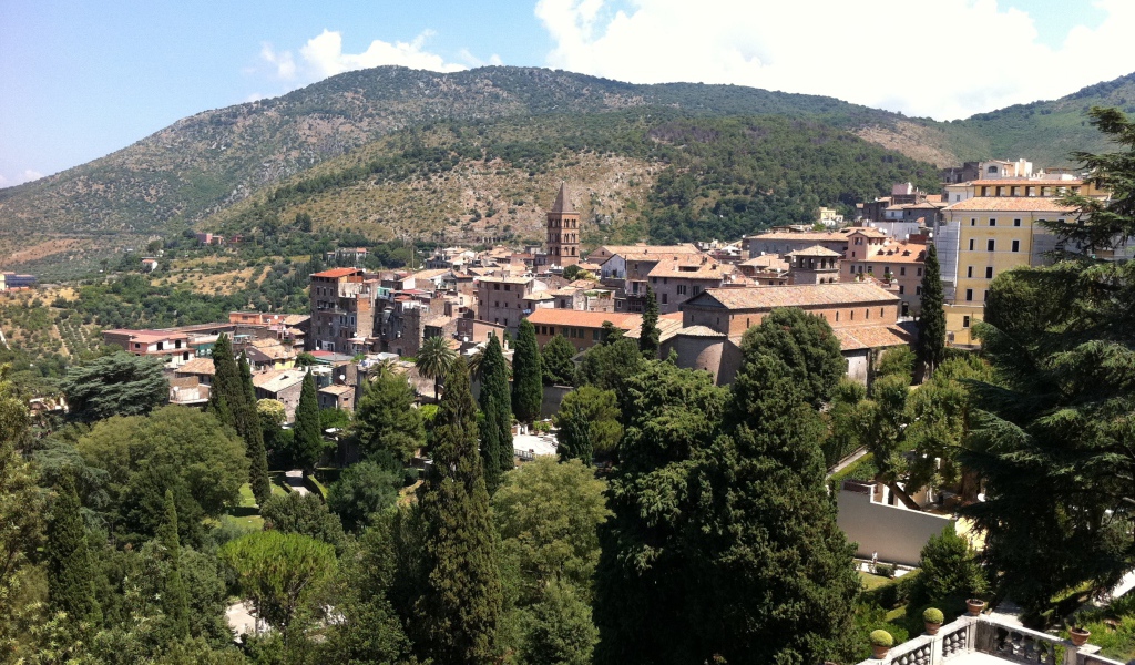 Город в Тиволи, Италия