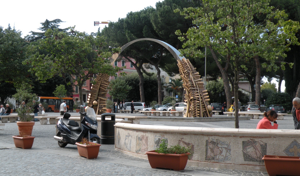 Городской парк в Тиволи, Италия