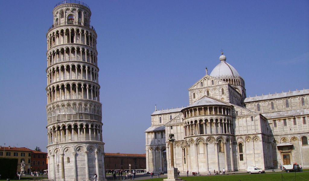 Пизанская башня в Пизе, Италия