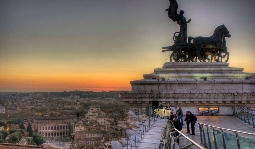 Смотровая площадка в Риме