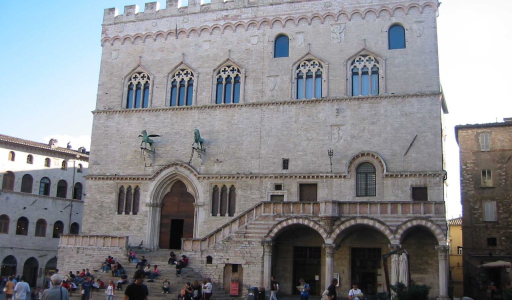 Дворец в Перудже, Италия