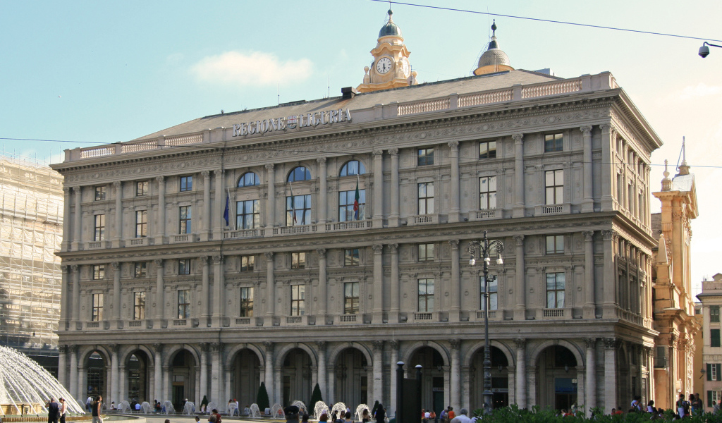 Дворец Реджионе в Лигурии, Италия