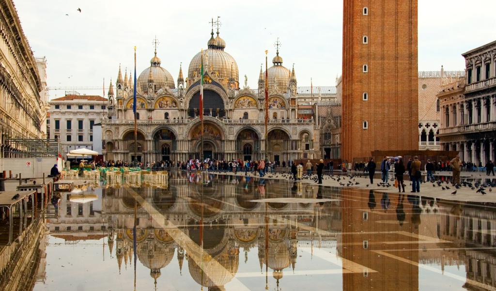 Площадь Сан Марко в Венеции, Италия