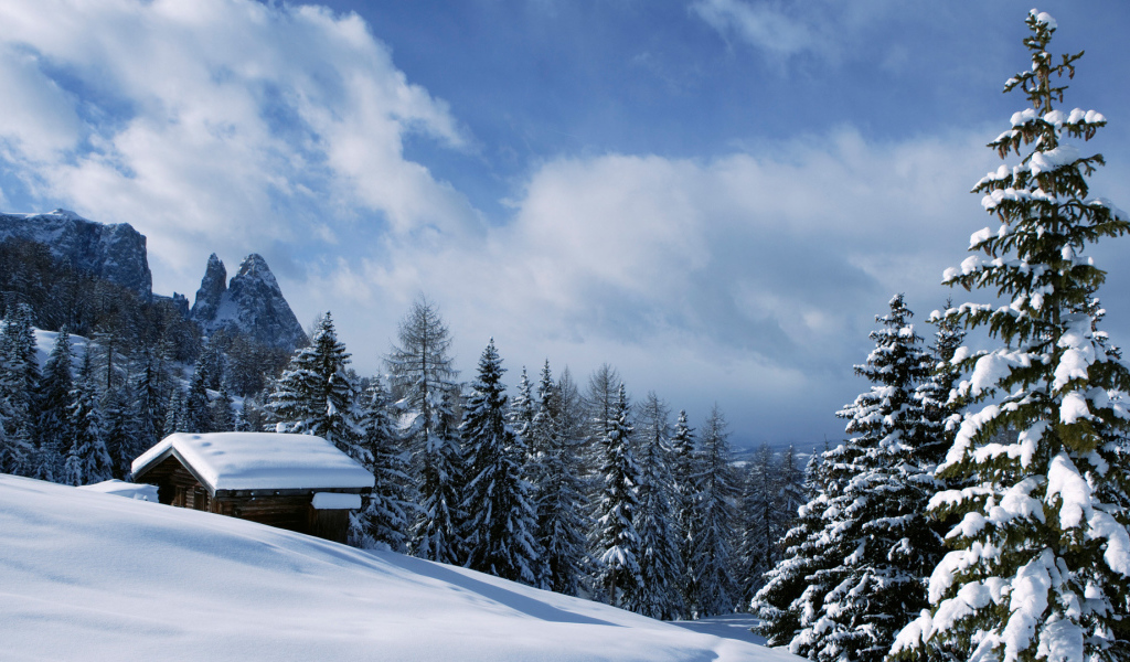 Зимний отдых на горнолыжном курорте Валь Гардена, Италия