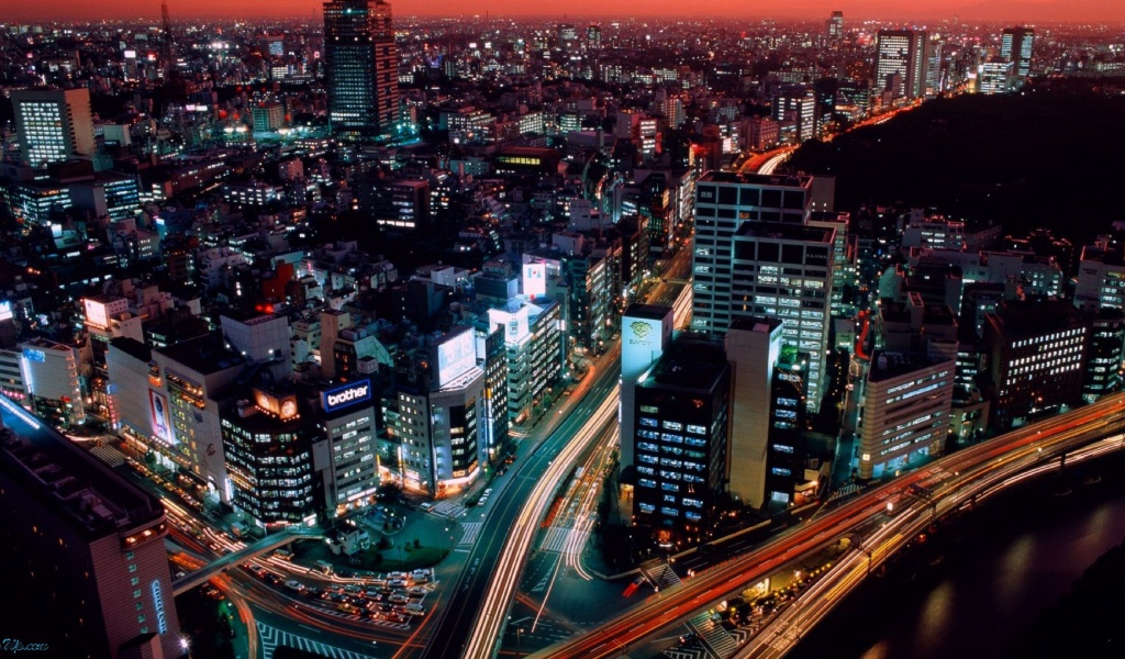 Ночь в Токио