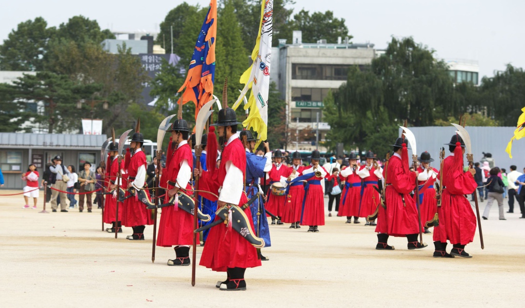 Парад в Корее