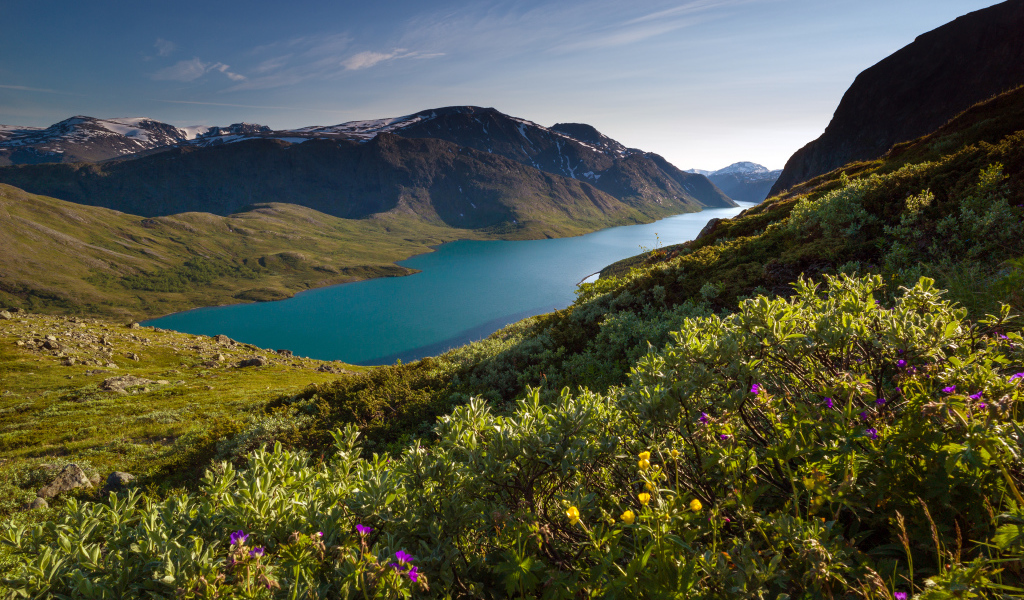 Хребет Бессеген, Норвегия
