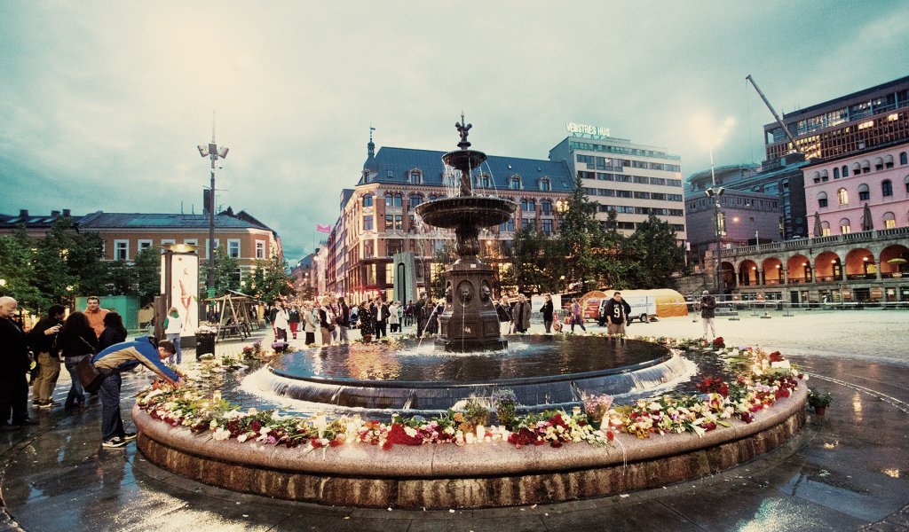 Фонтан в Осло