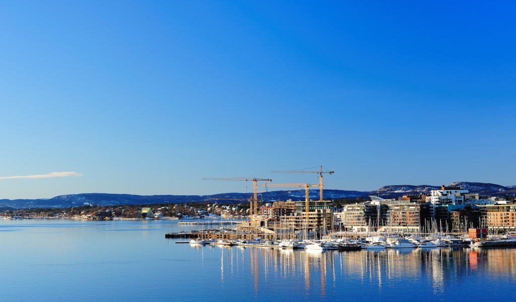 Набережная в Осло