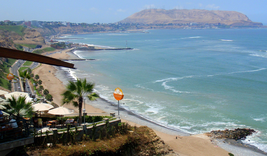 Пляж в Лима Перу