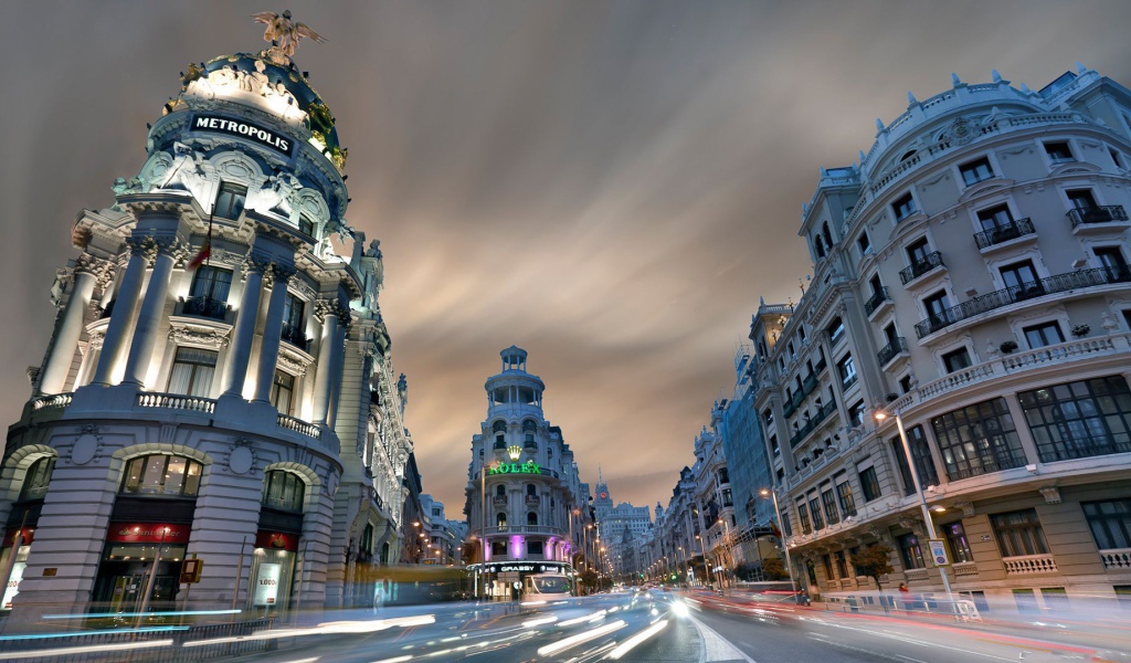 Ночь в Мадриде