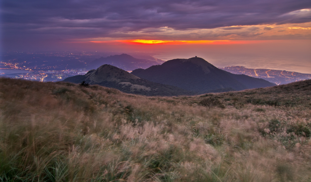 Группа вулканов в Тайвани