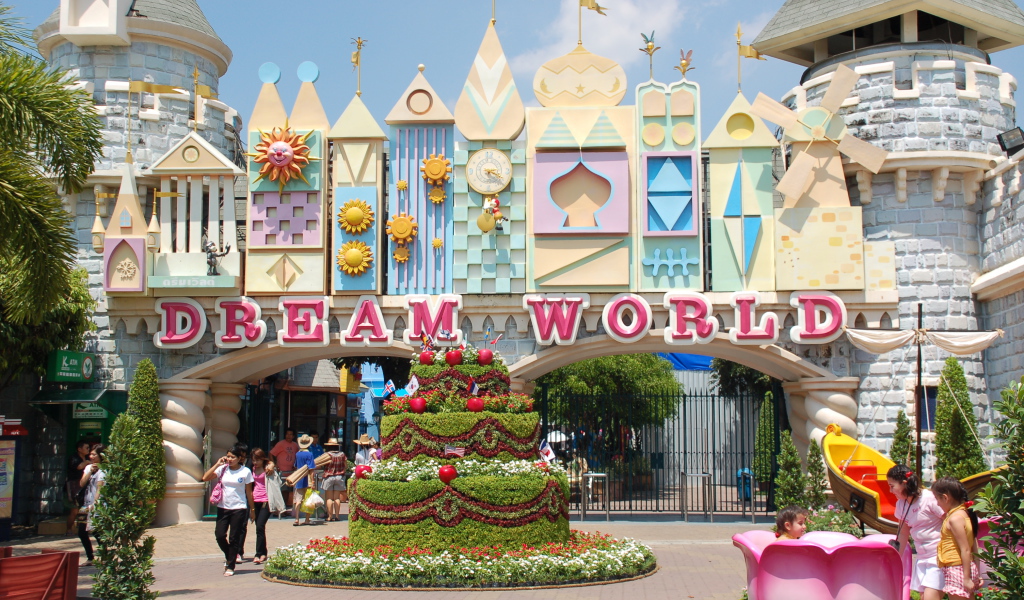 Парк развлечений в Бангкоке,  Таиланд