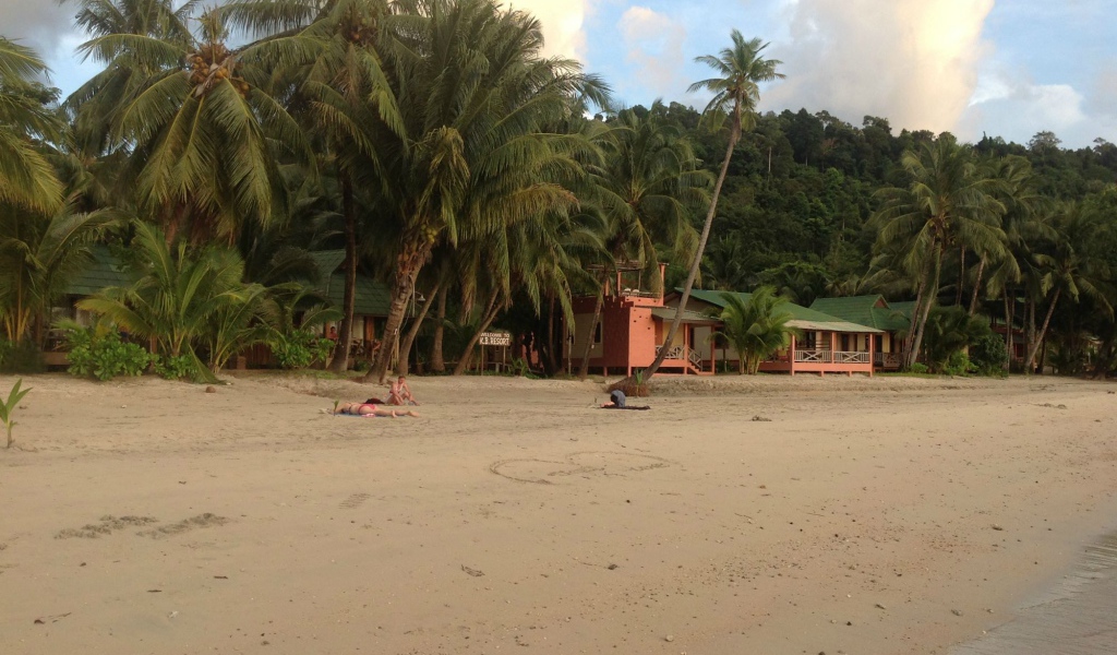 Пляж на острове Чанг, Таиланд