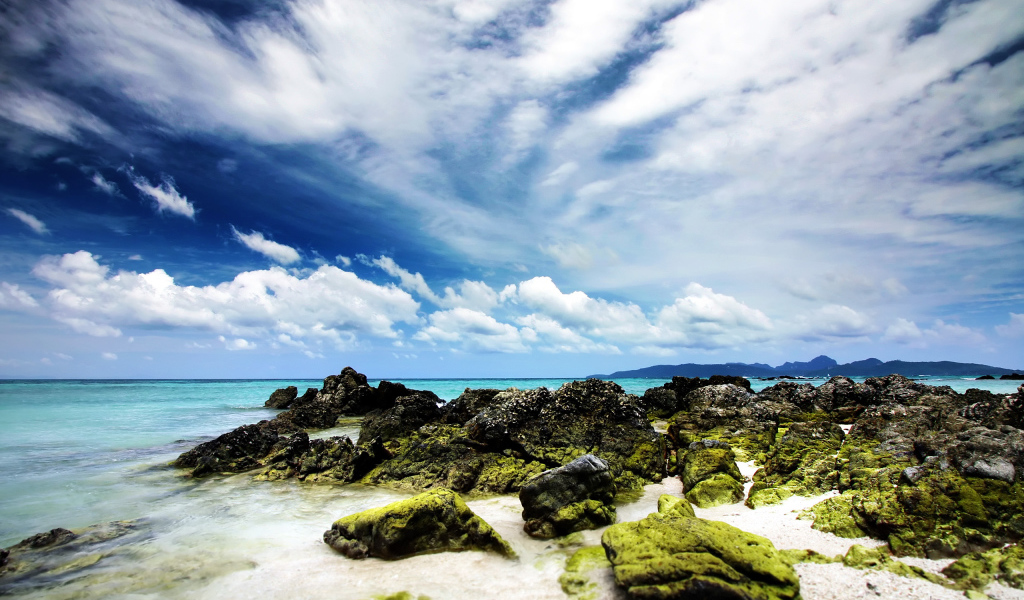 Побережье на курорте Краби, Таиланд