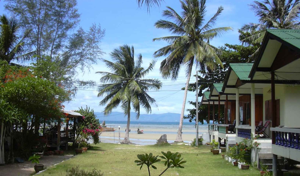 Дома у моря на острове Панган, Таиланд