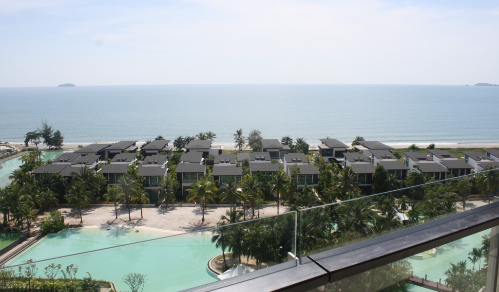 Дома на берегу моря на курорте Районг, Таиланд