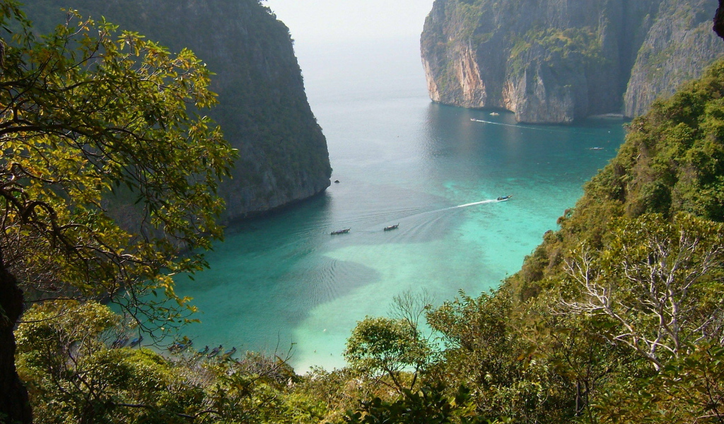 Лагуна на курорте Краби, Таиланд