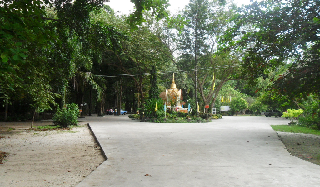 Парк на курорте Районг, Таиланд
