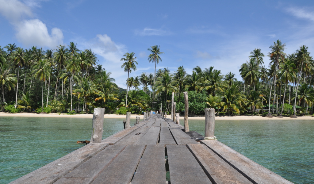 Причал на острове Ко Куд, Таиланд