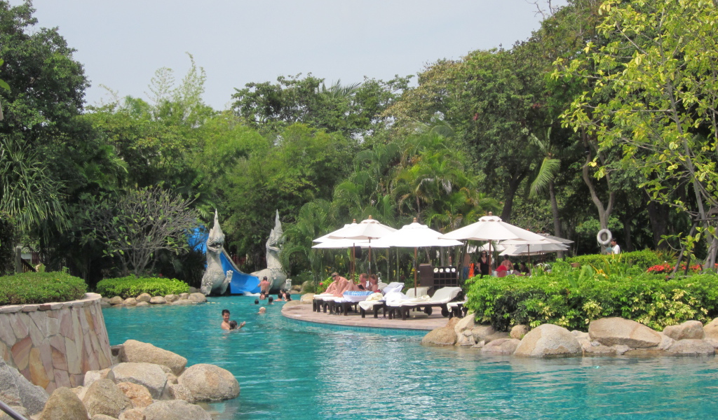 Парк отдыха на курорте Хуа Хин, Таиланд