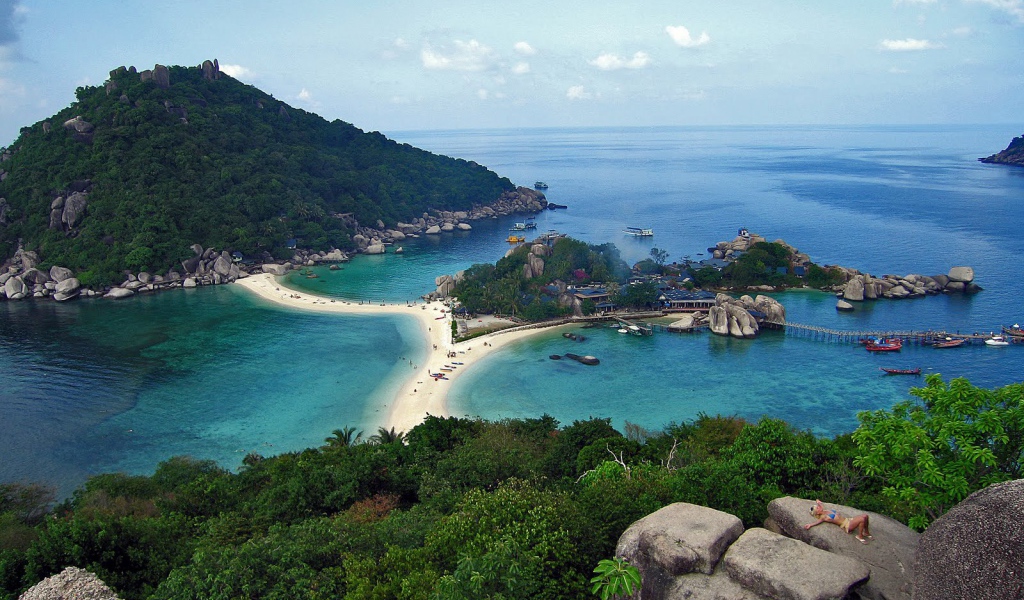 Курорт на острове Тао, Таиланд