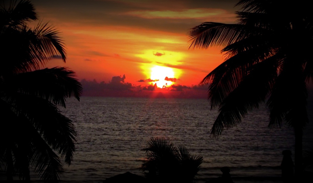 Закат солнца в Пхукете