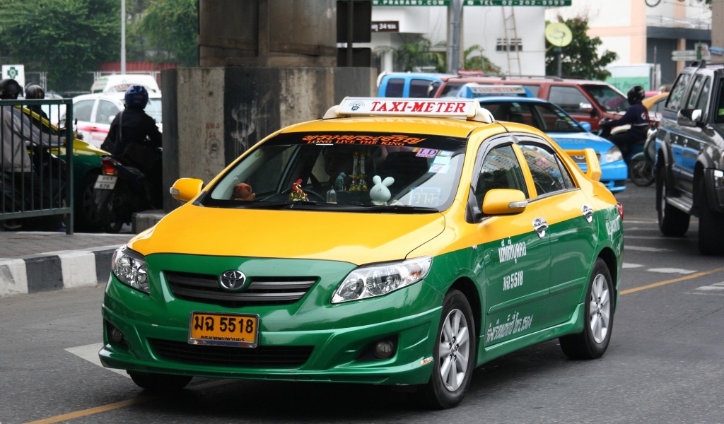 Такси в Бангкоке, Таиланд