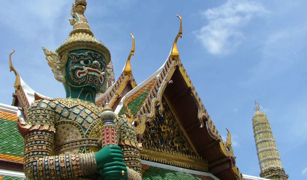 Temple at Cha Am, Thailand