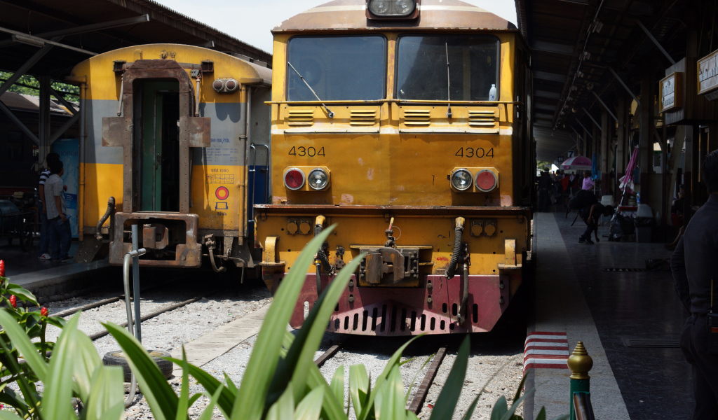 Железнодорожный вокзал в Бангкоке, Таиланд