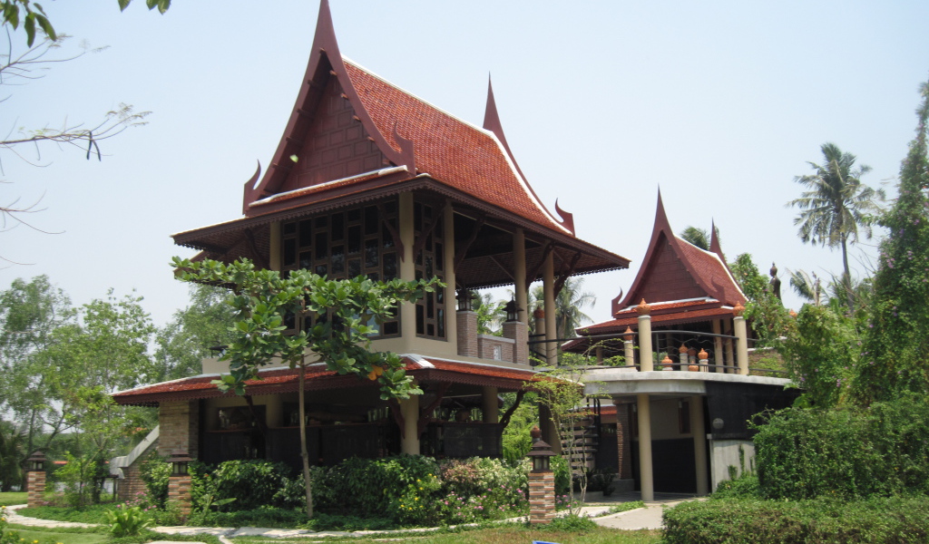 Villa at the resort Ayuthaya, Thailand