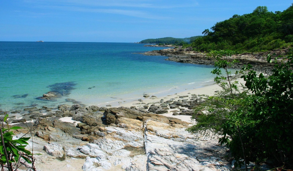Дикий пляж на острове Самет, Таиланд