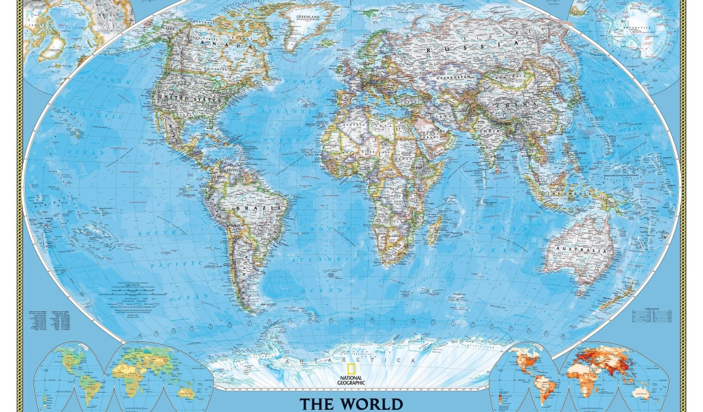 Политическая карта Мира