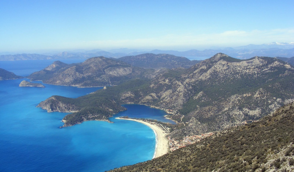 Пляж в Фетхие Турция