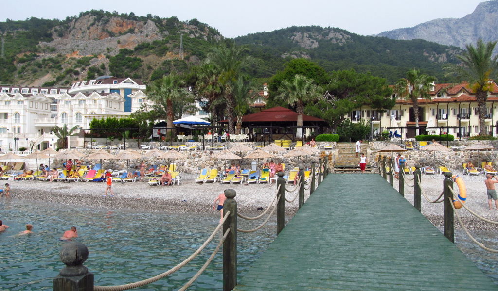 Причал в Кемере, Турция